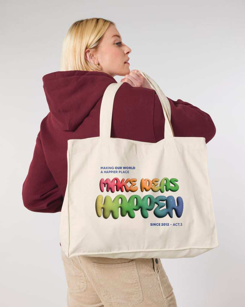 THE "HAPPEN" tote bag