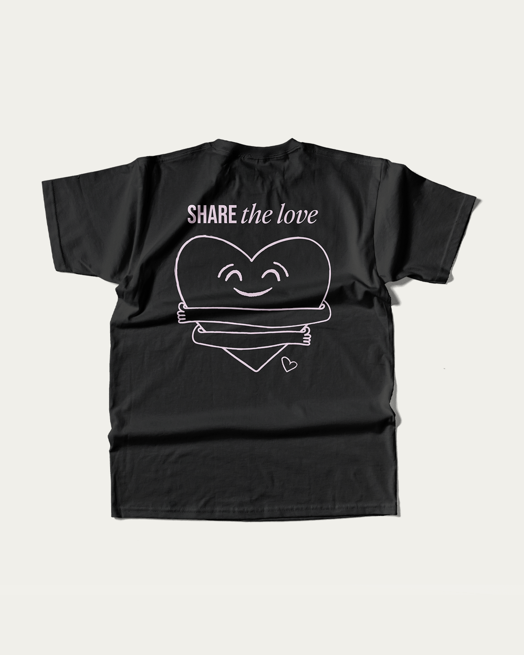 COZY LOVE Shirt black