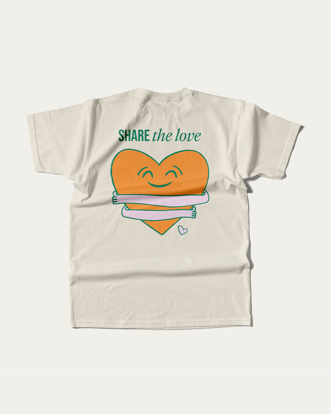 COZY LOVE Shirt undyed