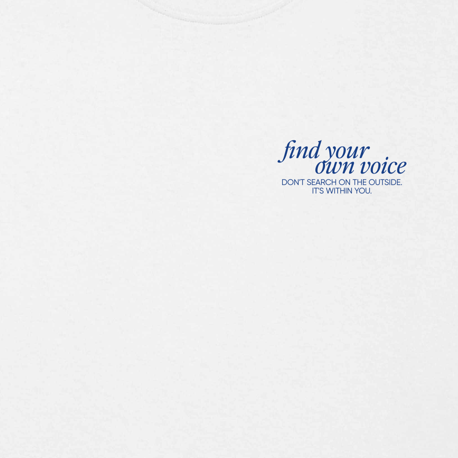 PRE-ORDER: COMMUNITY T-SHIRT WHITE
